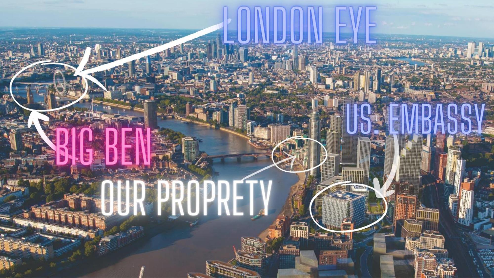 Central London 2 Bedroom Us Embassy London Eye And Riverside View Panoramic Balcony Bagian luar foto